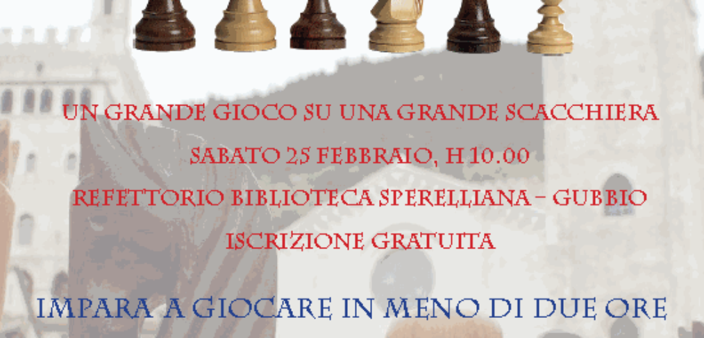 corso scacchi in biblioteca